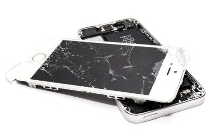 What to do with a broken smartphone display?