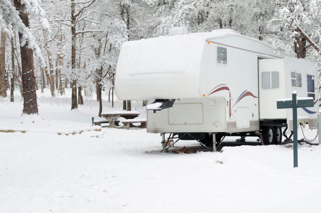 Cost effective winter RV skirting YouTube