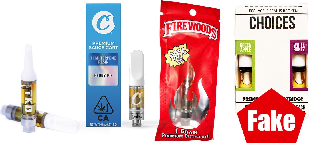 Counterfeit and Fake THC Cartridges are Not Safe